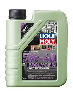 8576 MOLYGEN 5W40 1л LIQUI MOLY 160209471 купить за 1 426 ₽ в интернет-магазине Wildberries