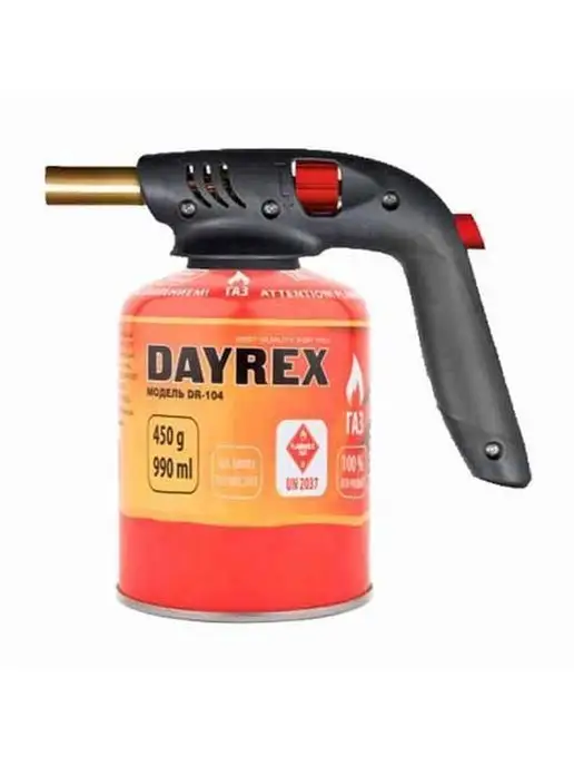 Горелка газовая с пьезоподжигом Dayrex DR-50, вариант, фото 3