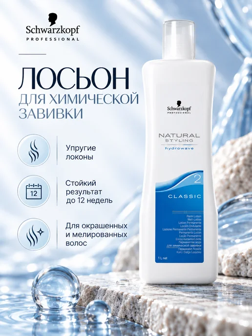 Schwarzkopf professional Natural Styling Лосьон для химической завивки волос №2, вариант