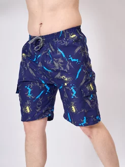 Шорты летние пляжные с карманами BuyLackasale 160226016 купить за 623 ₽ в интернет-магазине Wildberries