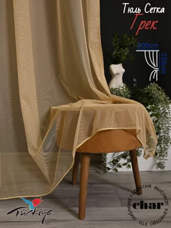 Тюль в спальню, на кухню 250*400 Char Curtains 160249639 купить за 1 074 ₽ в интернет-магазине Wildberries