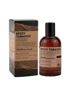 Туалетная вода VEGAN Man Studio Spicy Tobacco 100 мл Дельта Парфюм 160276238 купить за 697 ₽ в интернет-магазине Wildberries