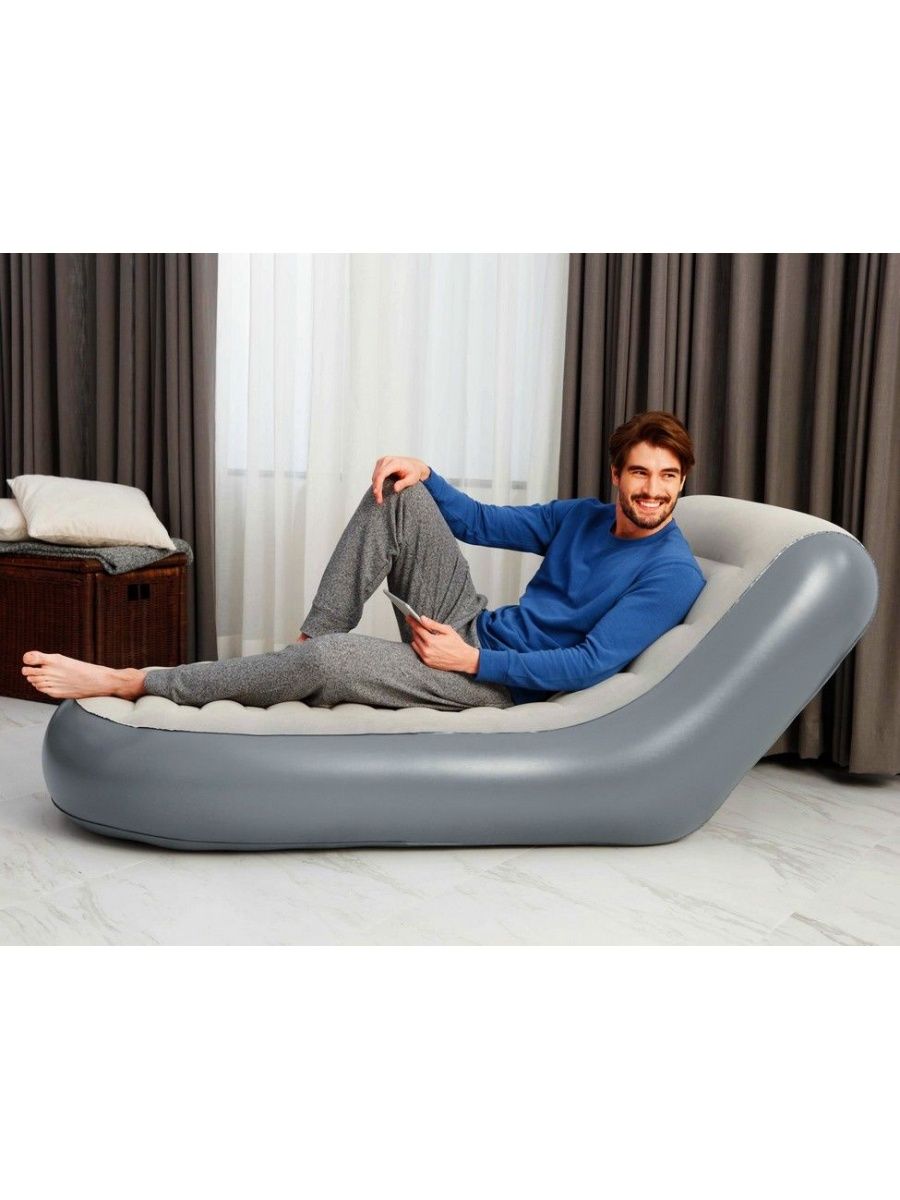 Надувной диван Bestway надувное кресло Chaise Sport Lounger 75064