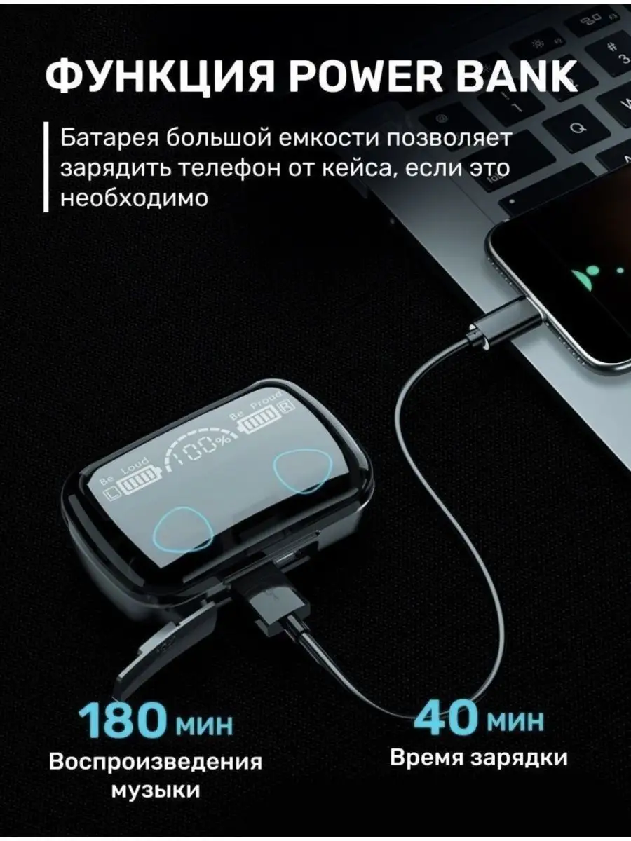 Наушники беспроводные / M10 Honor 160311375 купить за 1 232 ₽ в  интернет-магазине Wildberries