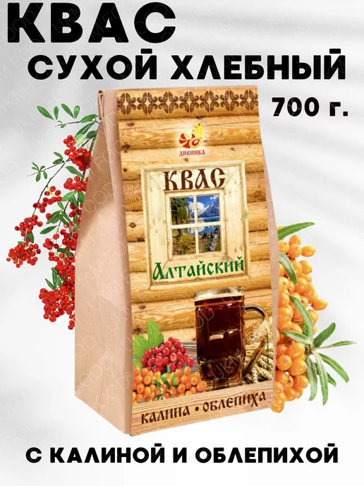 UKM FOOD Квас сухой хлебный Алтайский, 700 гр, 700 г