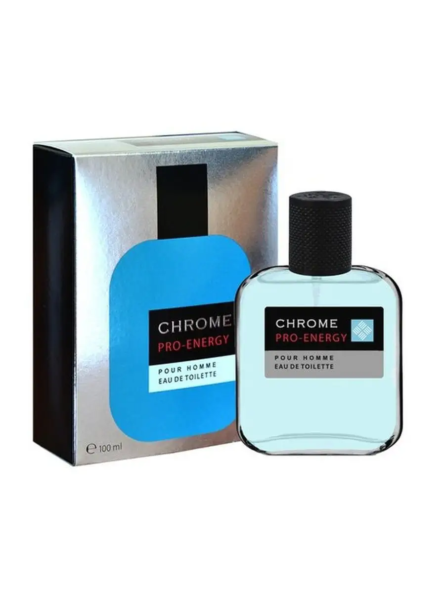 Туалетная вода Pro-Energy Chrome edt 100ml for men Дельта Парфюм 160348565  купить за 379 ₽ в интернет-магазине Wildberries