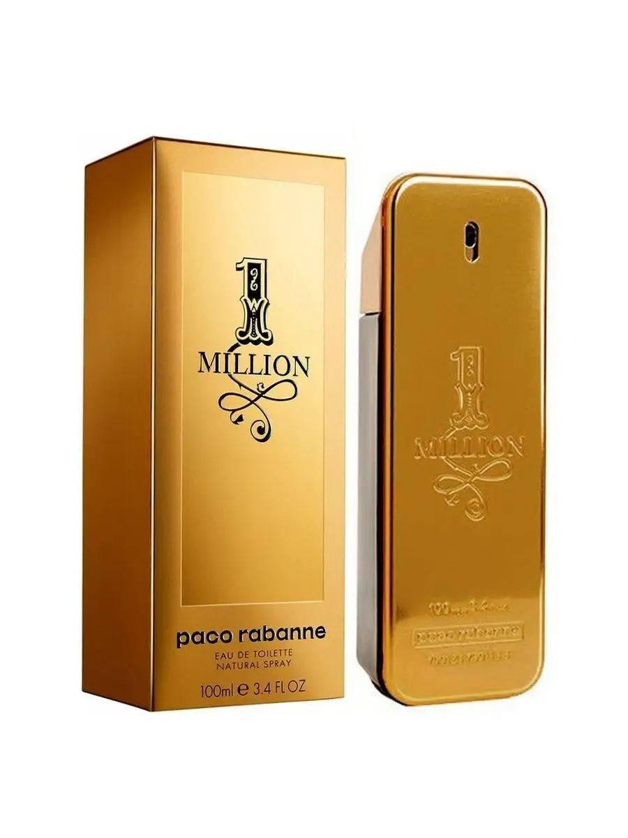 туалетная вода Paco Rabanne 1 MILLION 100 мл мужские духи честный знак  160353261 купить за 1 273 ₽ в интернет-магазине Wildberries