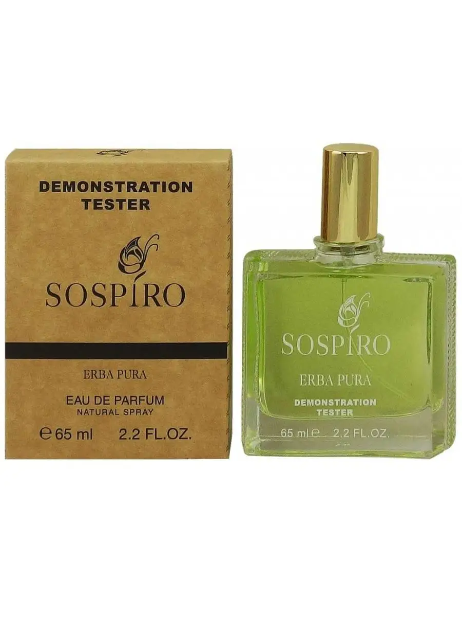 Парфюм женский, тестер Sospiro Perfumes Erba Pura 65 ml Стойкие духи  160368135 купить за 767 ₽ в интернет-магазине Wildberries