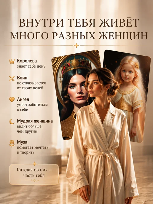 EZOTERIUM Метафорические карты с расшифровкой ресурсные, вариант, фото 2