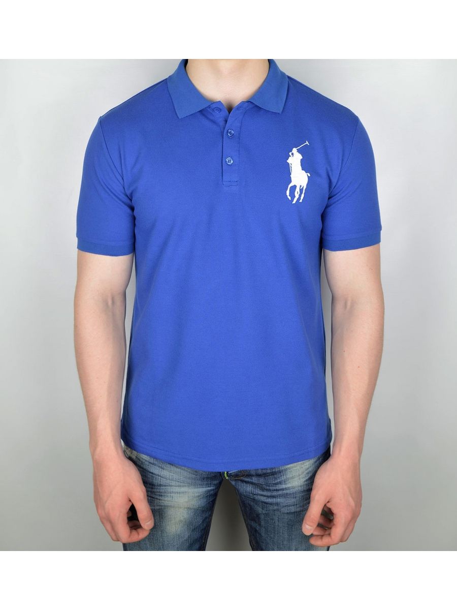 Polo Ralph Lauren синее поло