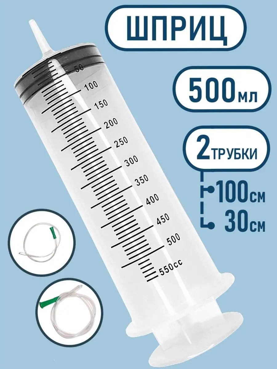 Шприц большой...