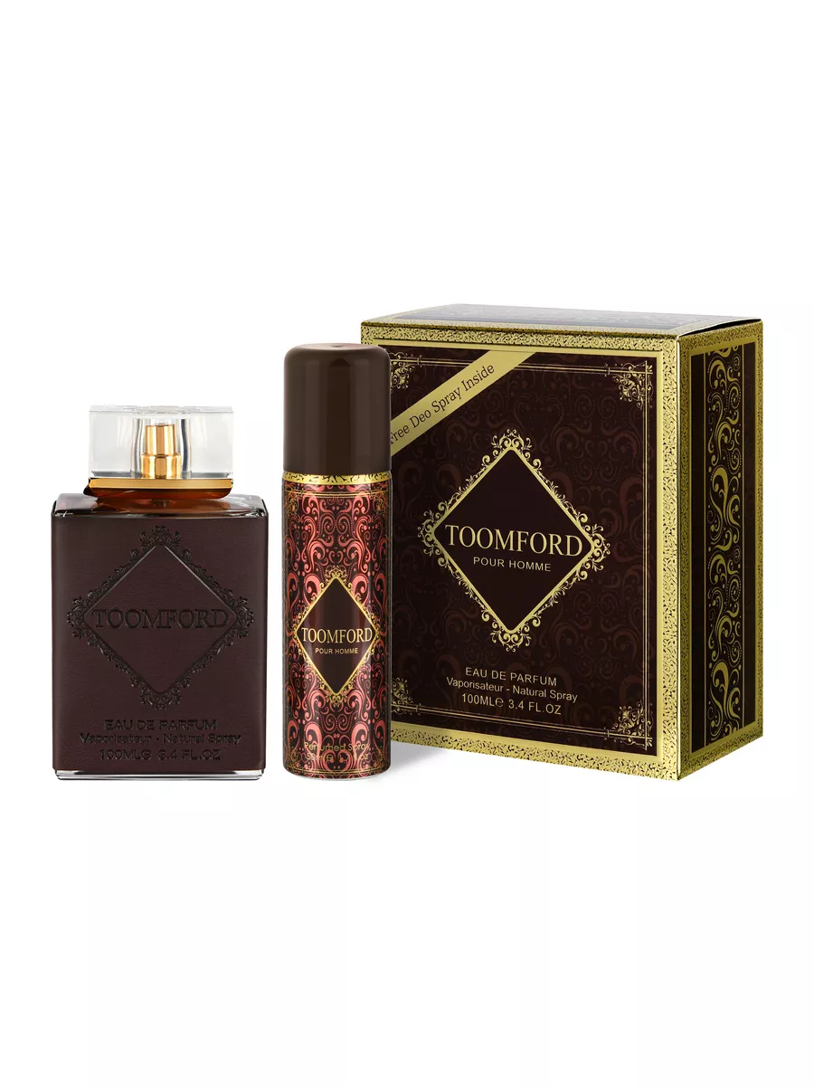 Арабские духи ToomFord Pour Homme 100 мл + Дезодорант Fragrance World  160435856 купить за 1 325 ₽ в интернет-магазине Wildberries