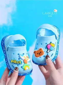 Сабо для детей, тапочки резиновые LARIQLO KIDS 160436559 купить за 504 ₽ в интернет-магазине Wildberries