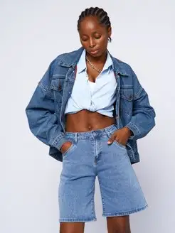 Шорты джинсовые летние MONADA 160438489 купить за 1 440 ₽ в интернет-магазине Wildberries