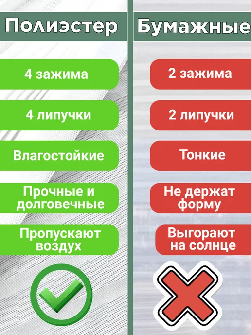 DecorLX Жалюзи самоклеящиеся тканевые-плиссе 90см 2шт, 2 шт, фото 2