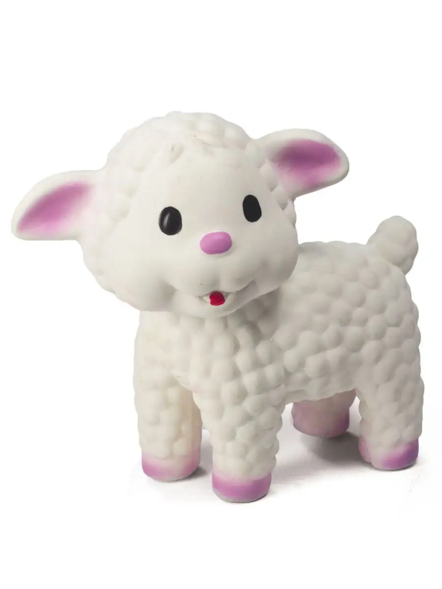Игрушка для собак из латекса Овечка, 9.5 см