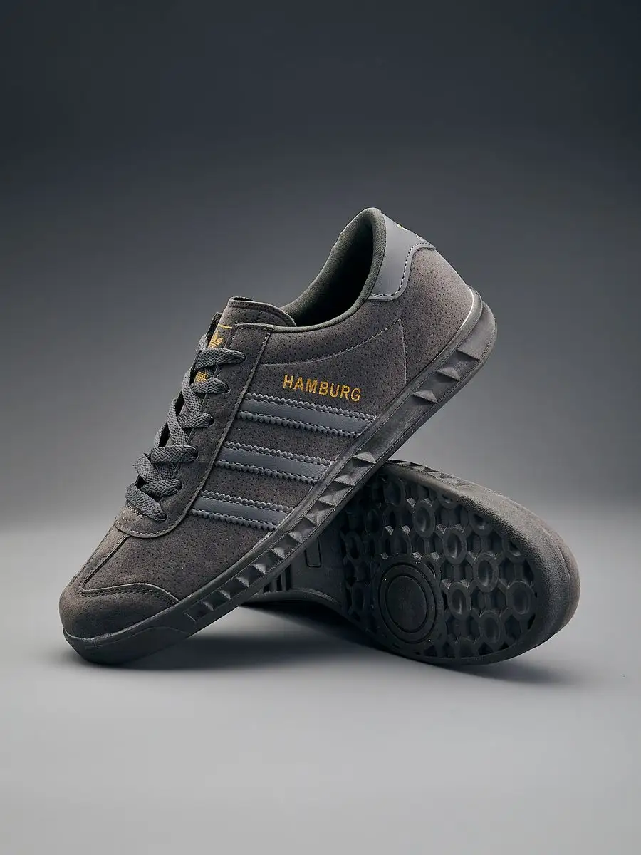 Gray sales adidas hamburgs