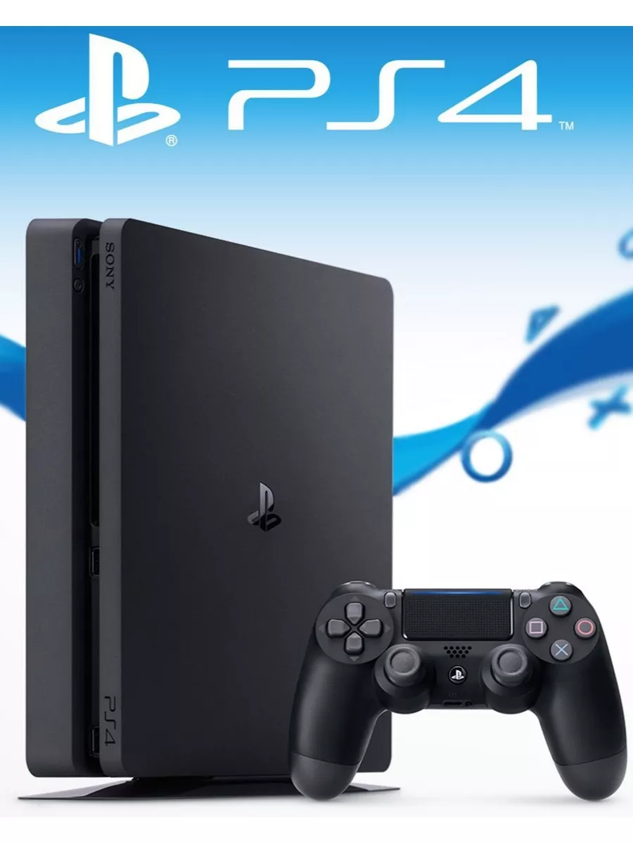 Игровая консоль PlayStation 4 Slim 2216A - 1000Gb Sony 160566148 купить за  34 369 ₽ в интернет-магазине Wildberries