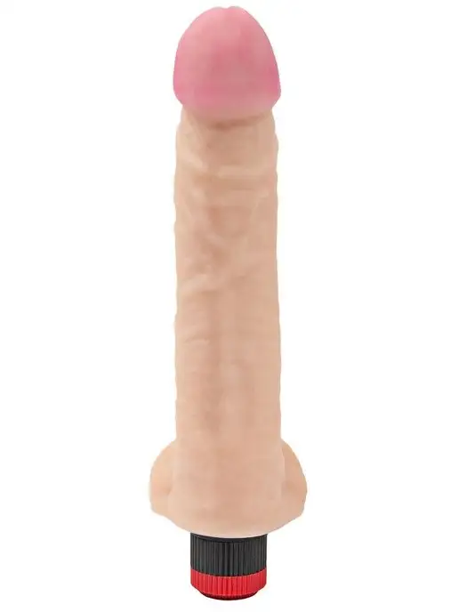 ToyForFun Вибратор-фаллоимитатор 27,2см, бежевый, фото 2