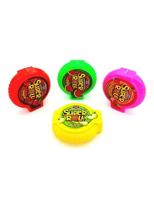 Turbo Жевательная резинка FRESH SMILE Bubble с жидким центром Ассо…, 24 шт, фото 7