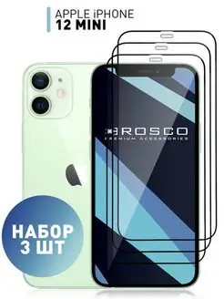 Защитное стекло на iPhone 12 Mini Айфон 12 Мини Rosco 160644341 купить за 441 ₽ в интернет-магазине Wildberries