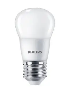 Светодиодная лампа для люстр LED E27 4000K 6Вт Philips 160675308 купить за 452 ₽ в интернет-магазине Wildberries