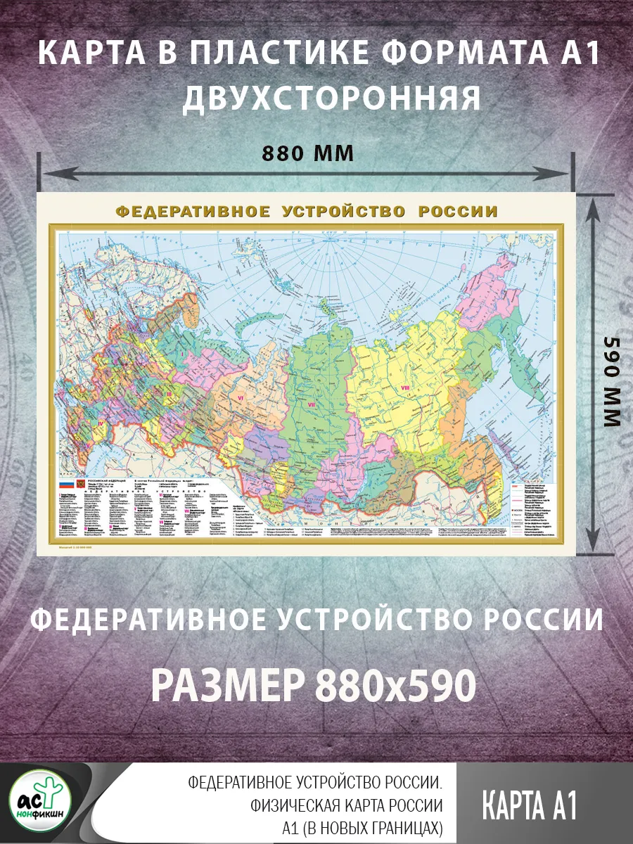 Федеративное устройство России (в новых границах)