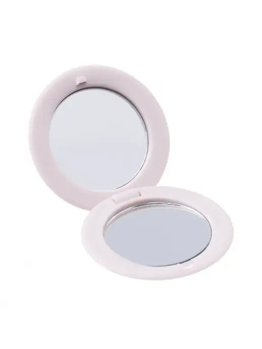 DEWAL BEAUTY Зеркало косметическое карманное складное, бежевый, фото 2