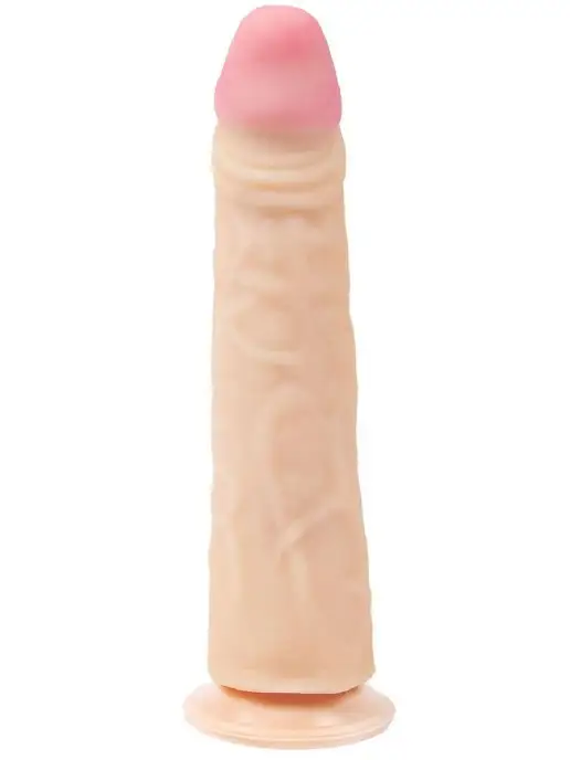 ToyForFun Фаллоимитатор реалистик на присоске 22.5см, бежевый, фото 2