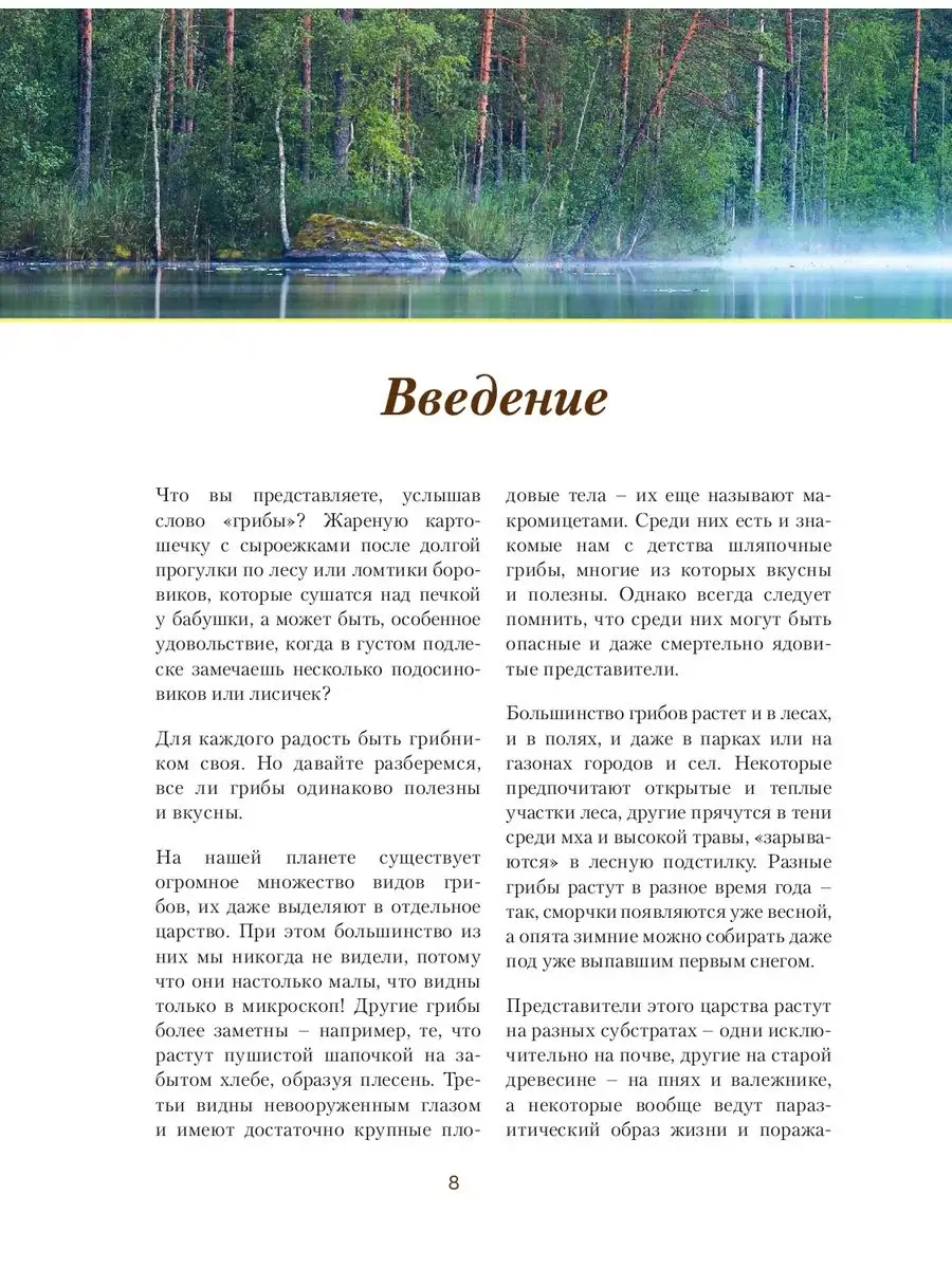 Грибы. Иллюстрированный гид по популярным видам Эксмо 160828220 купить за  762 ₽ в интернет-магазине Wildberries