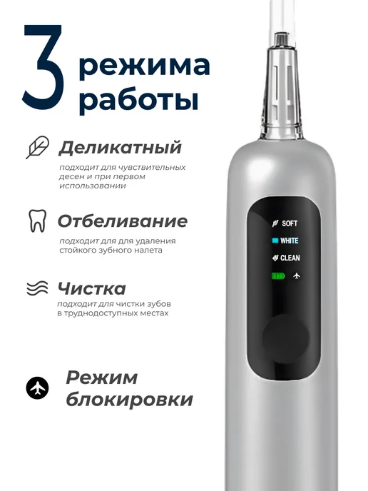 Xiaomi Электрическая зубная щетка взрослая, белый, в упаковке 658 г, фото 4