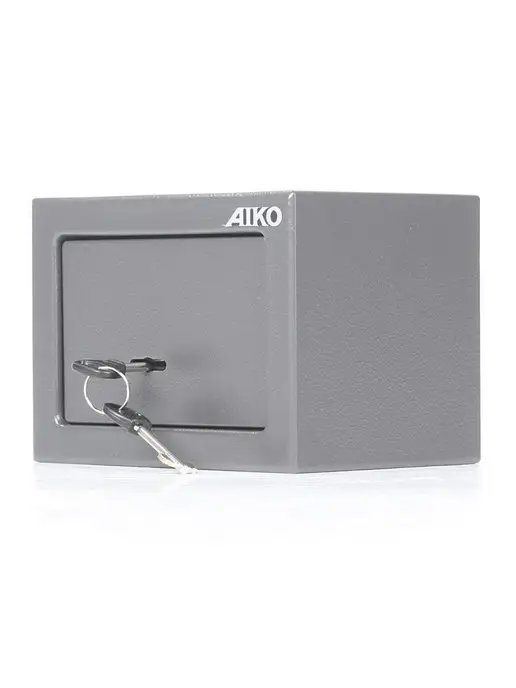 AIKO Сейф для денег и документов мебельный, серый, фото 3