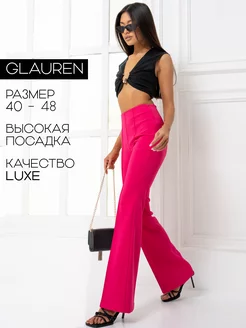 Брюки клеш от колена GLAUREN 160904919 купить за 1 022 ₽ в интернет-магазине Wildberries