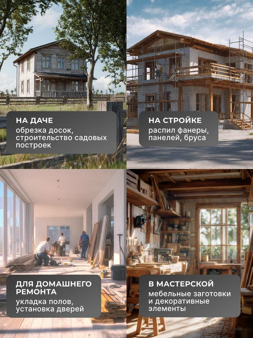Пила дисковая циркулярная электрическая ДП-200СТ — фото 4