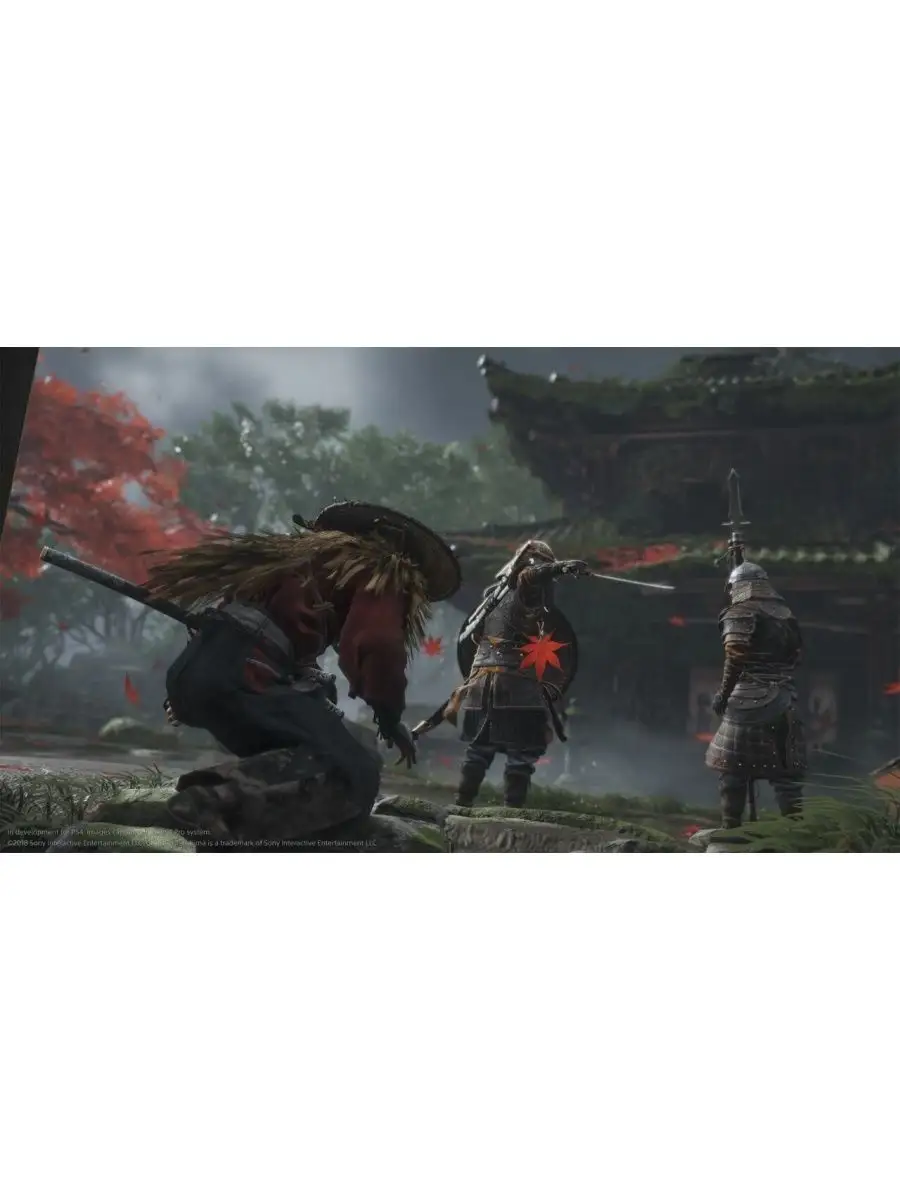 Игра Ghost of Tsushima Призрак Цусимы PS4 - PS5 PlayStation 160959001  купить в интернет-магазине Wildberries