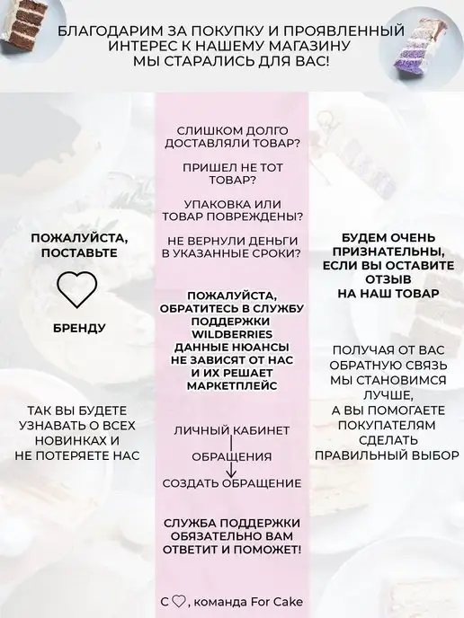 For Cake Какао порошок кондитерский черный 10-12% 100г, 100 г, фото 4