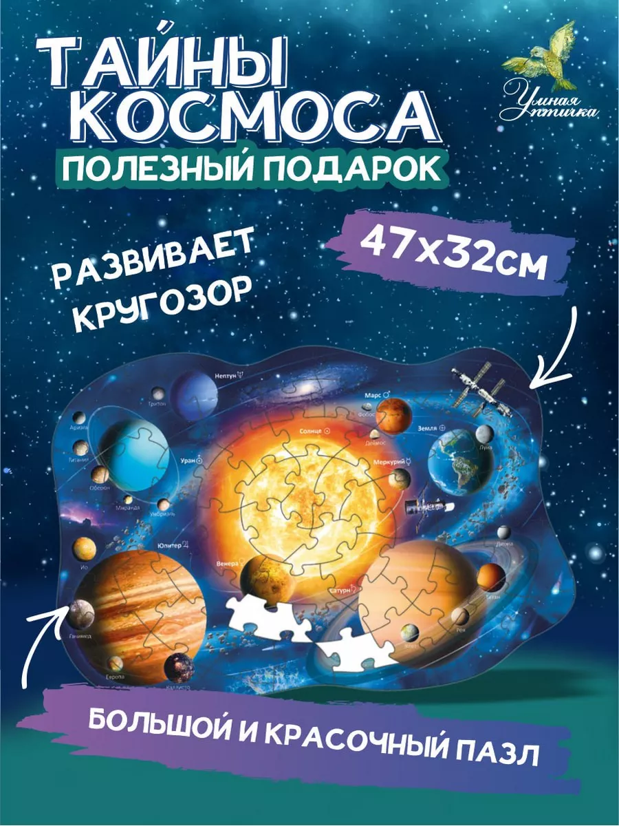 Полезный подарок Тайны космоса 5 в 1 ГЕОДОМ 161013033 купить в  интернет-магазине Wildberries