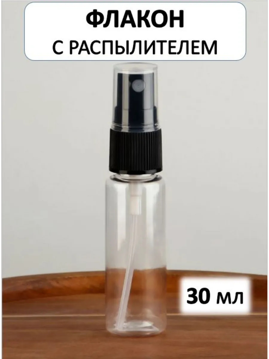 Флакон с распылителем для духов жидкости спрей дорожный