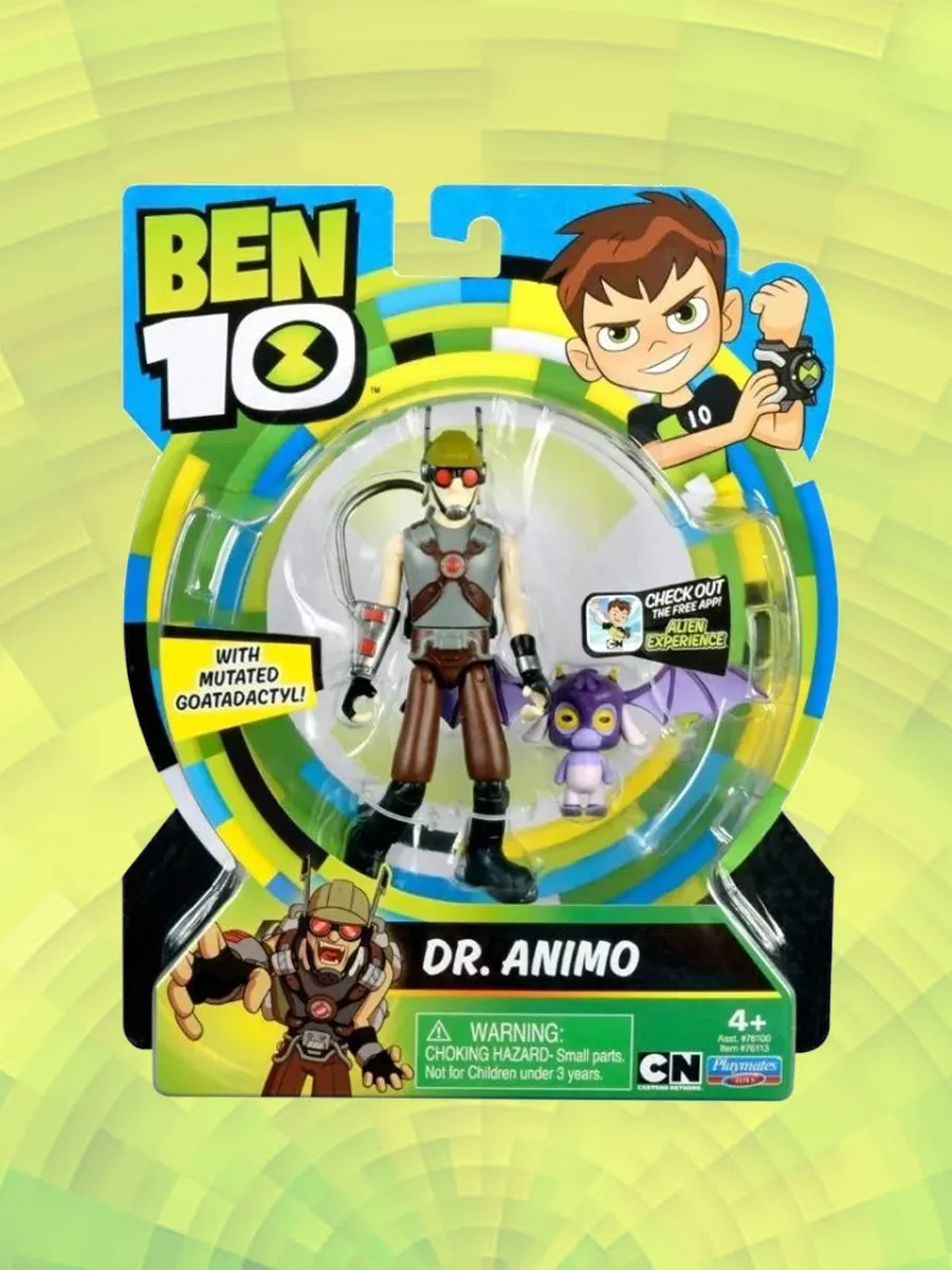 Фигурка-игрушка Ben 10 Dr Animo Бен 10 Доктор Энимо BEN 10 161054147 купить  за 837 ₽ в интернет-магазине Wildberries