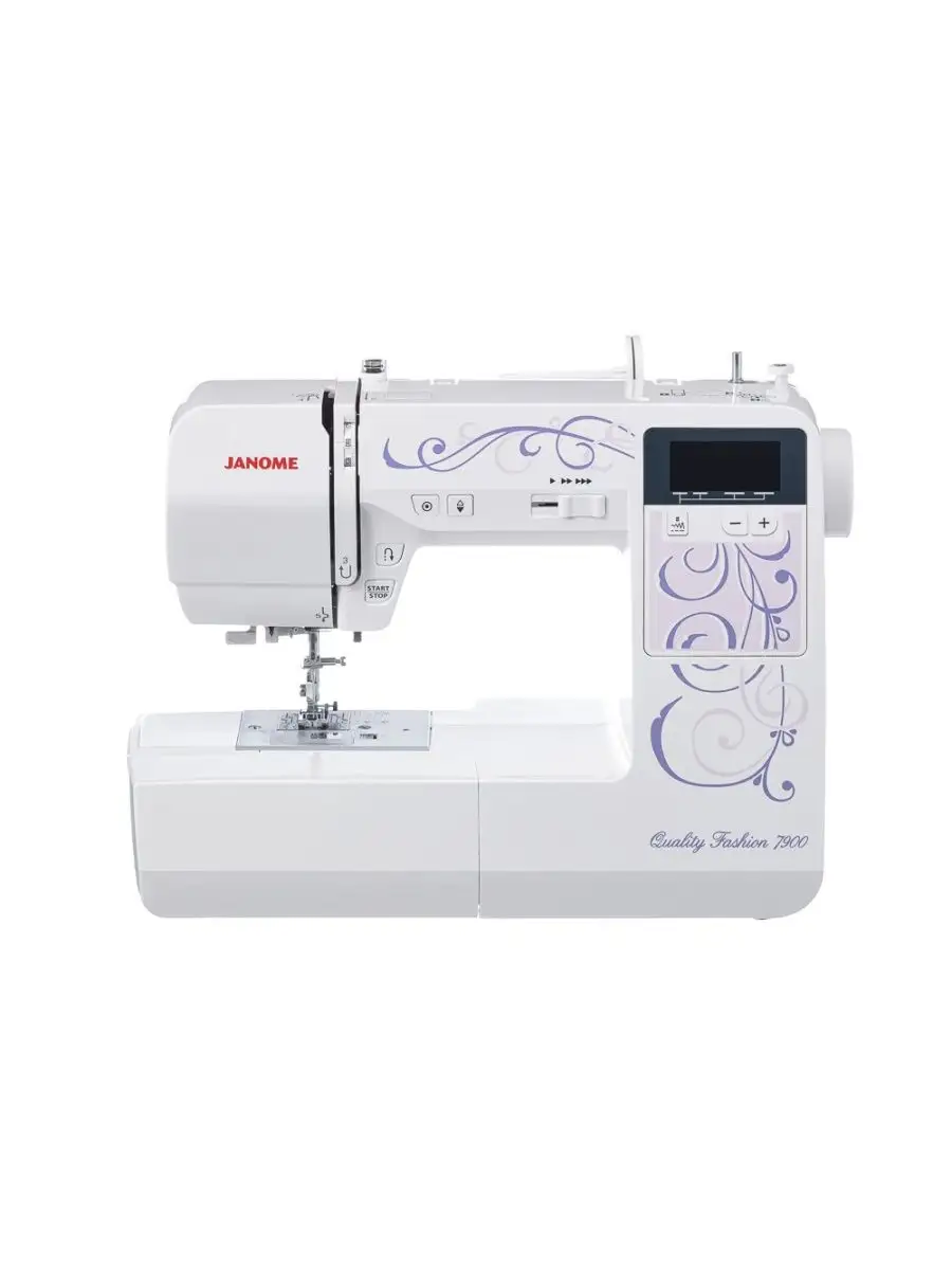 Швейная машина Janome QF 7900 петля автомат Janome 161083066 купить в  интернет-магазине Wildberries