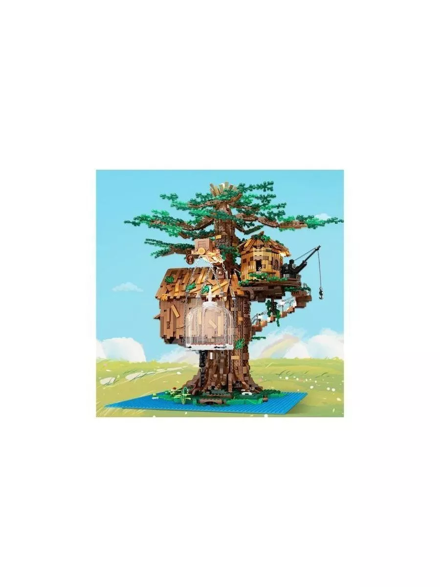 Конструктор Креатор Creator Дом на дереве с подсветкой LEGO 161105310  купить за 14 790 ₽ в интернет-магазине Wildberries