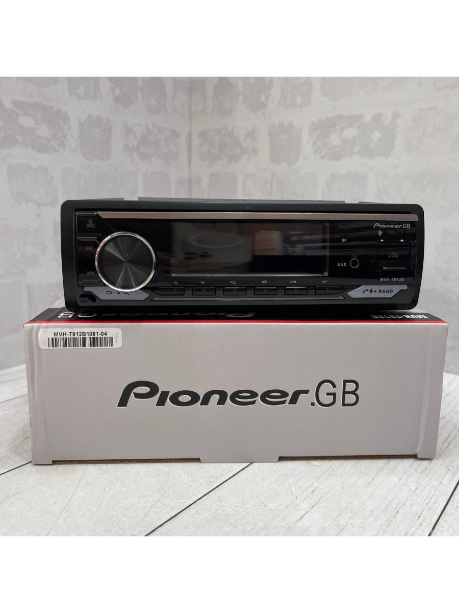 Процессорная MVH-T912B 1 DIN /Bluetooth AUX Флэшка Pioneer 161132271 купить  за 1 814 ₽ в интернет-магазине Wildberries