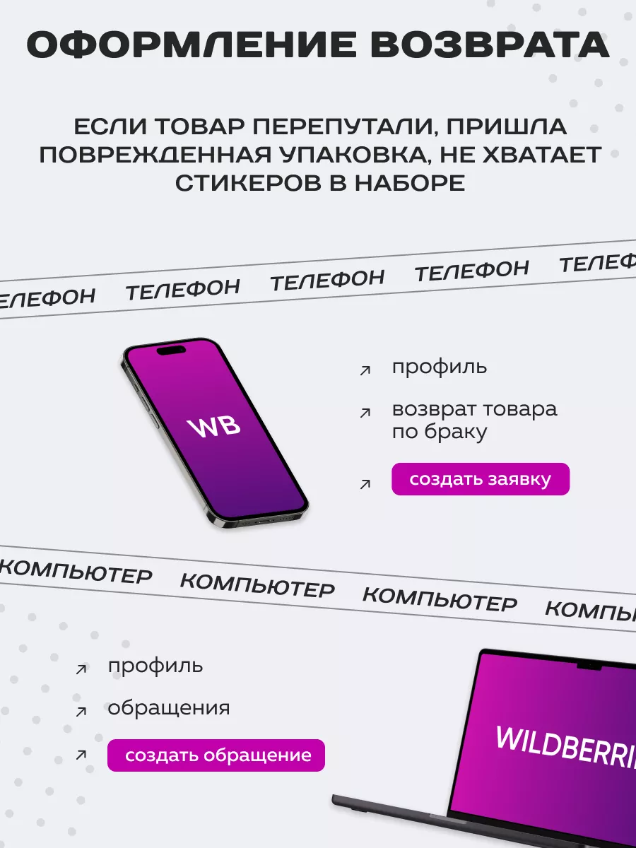 3d стикеры на телефон Lovv66 лав66 VATA.CORP 161134766 купить за 398 ₽ в  интернет-магазине Wildberries