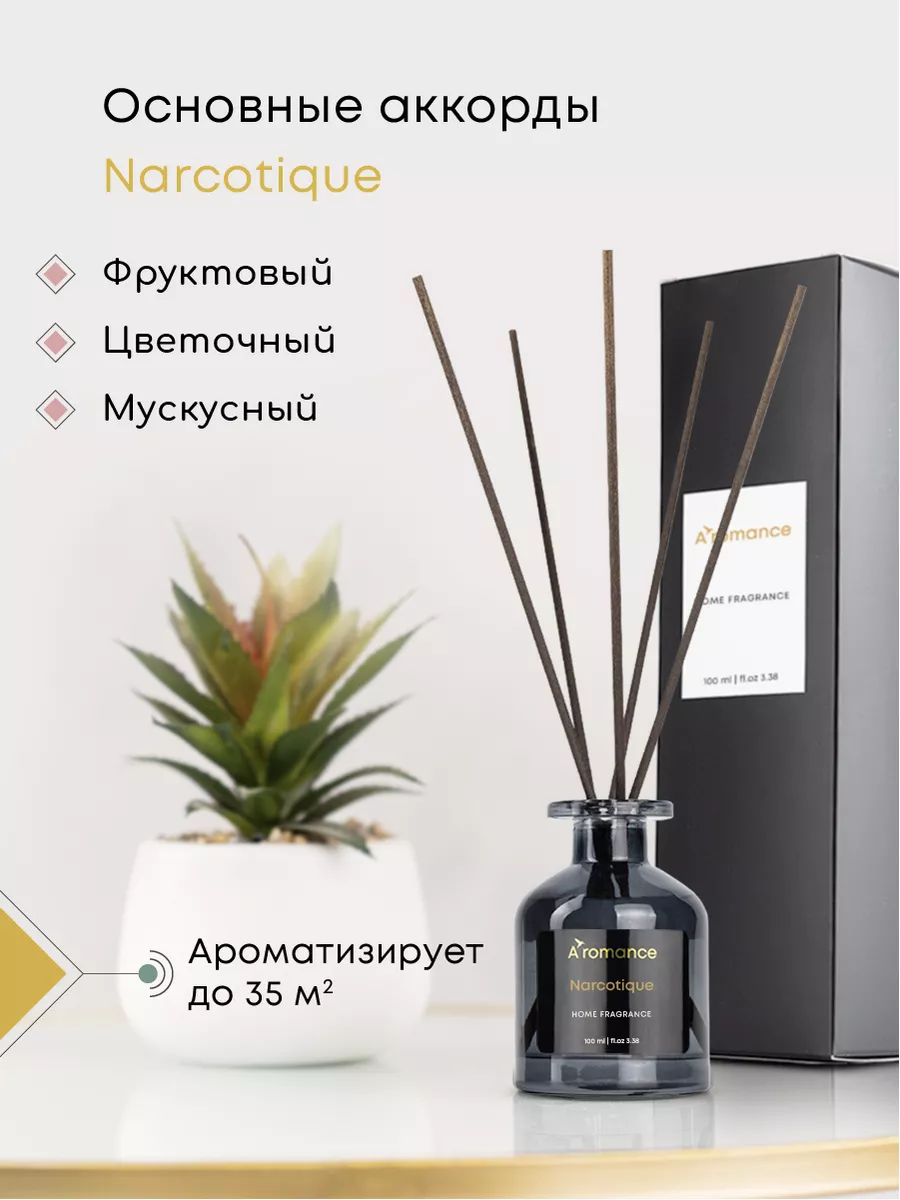 Набор ароматизатор для дома с палочками парфюм для белья Aromance 161170089  купить за 1 234 ₽ в интернет-магазине Wildberries