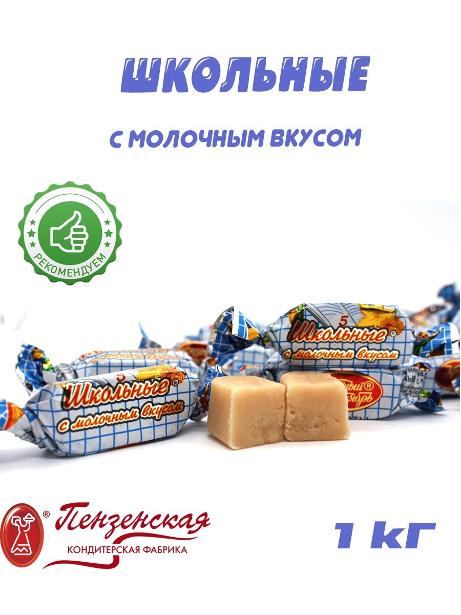 Советские конфеты школьные