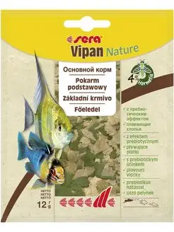 Сера Корм для рыб основной в хлопьях VIPAN NATURE 12г (пакет Sera 161235941 купить за 136 ₽ в интернет-магазине Wildberries