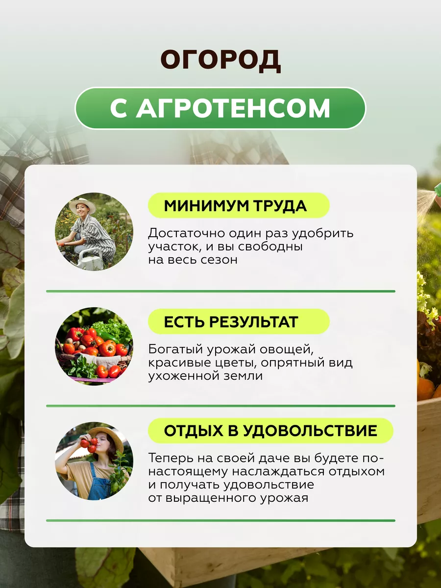 Удобрение для рассады, комнатных растений, огорода и сада Агротенс /  Agrotens 161286595 купить за 294 ₽ в интернет-магазине Wildberries