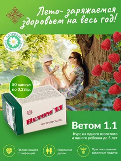 1.1 пробиотик в капсулах Ветом 161292582 купить за 725 ₽ в интернет-магазине Wildberries