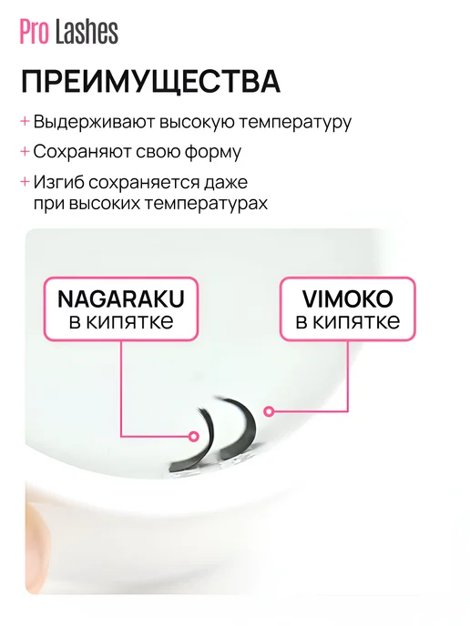 Vimoko Ресницы Черные Микс Изгиб CC 0,12, черный, фото 5