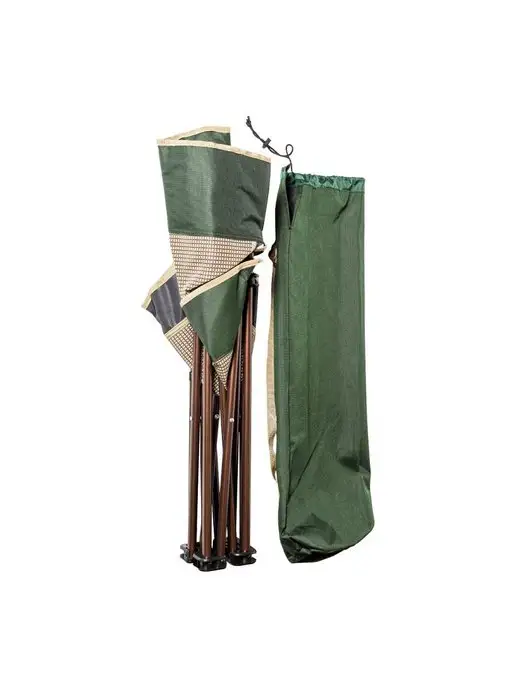 Camping World Стул складной туристический со спинкой Companion S, зеленый, фото 4